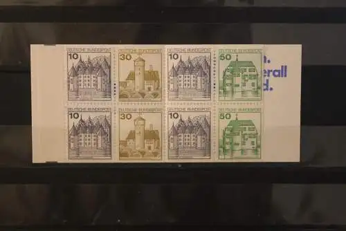 Deutschland 1980, MH 22 ab K3 mZ, MNH