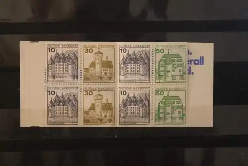 Deutschland 1980, MH 22 ab K1 mZ, MNH