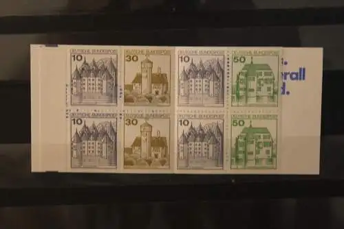 Deutschland 1980, MH 22 ab K3 mZ, MNH