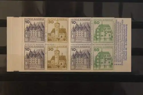 Deutschland 1980, MH 22 n mZ, MNH; PF Giebel; Feld 1