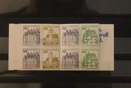 Deutschland 1981, MH 22 ab K3 mZ, MNH, AZspu