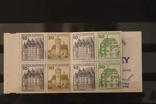 Deutschland 1980, MH 22 ac oZ, MNH; RZ4; AZbru