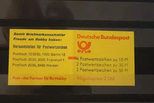 Deutschland 1980, MH BuS: 22 I ab K1 mZ