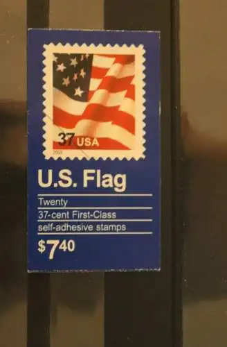 U.S.A. 2002; MH 0-254; U.S. Flag, ungeöffnet, MNH