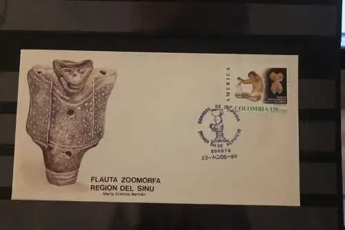 UPAEP - America Colombia, Kolumbien 1989; FDC