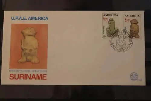 UPAEP - America Suriname 1989; FDC