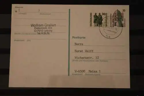 Deutschland 1991; Postkarte P 159; Letztag für VGO, MiNr. 3345