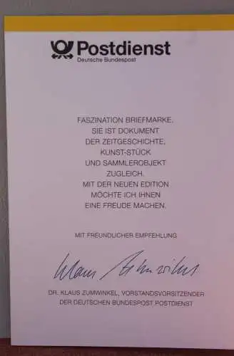 Ministerkarte zum Ausgabeanlaß:  "Frauen der Deutschen Geschichte"; 13. Okt. 1994 ; MiNr. 1755-56