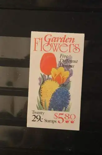 U.S.A. 1993; Garden Flowers; Blumen; MH 162