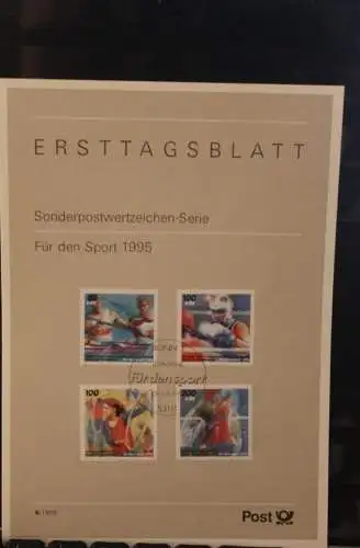 Deutschland 1995; ETB 4/1994, Für den Sport 1995