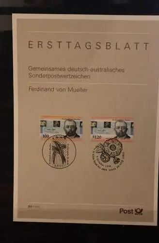 Deutschland 1996; ETB, Gemeinschaftsausgabe D -Australien: Ferdinand von Mueller