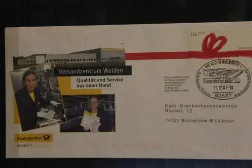 Deutschland 2001; Werbebrief Deutsche POST Weiden