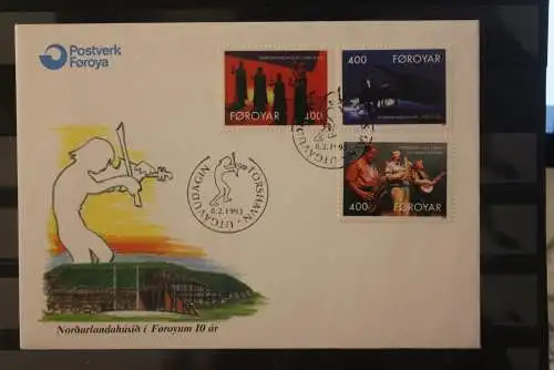 Dänemark-Färöer 1993, Musikfestival, FDC