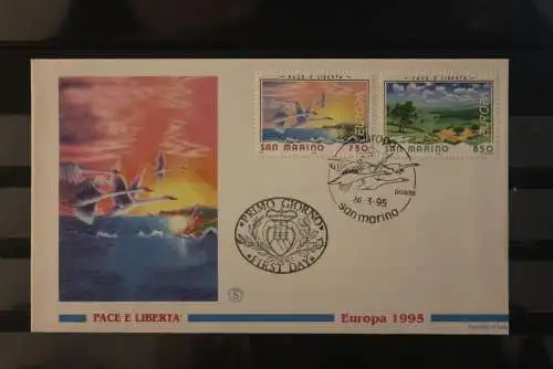 San Marino 1995, EUROPA CEPT, FDC, MiNr. 1607-08