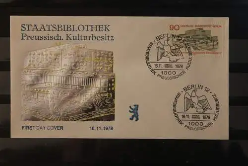 Berlin 1978; Preussischer Kulturbesitz, FDC; MiNr. 577