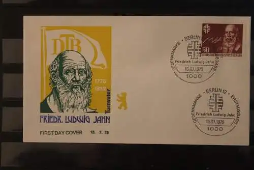 Berlin 1978; Friedrich L. Jahn, FDC; MiNr. 570