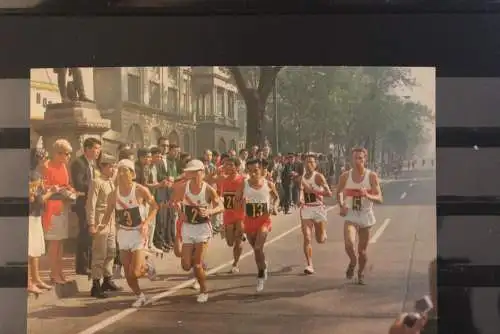 Deutschland 1968; Spendenkarte des DJH; Marathonlauf