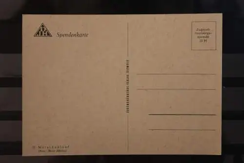 Deutschland 1968; Spendenkarte des DJH; Marathonlauf