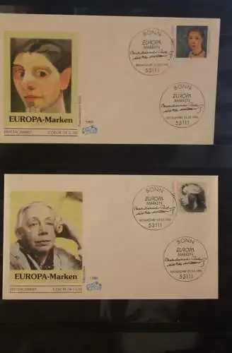 Deutschland EUROPA CEPT 1996, FDC, MiNr. 1854-55