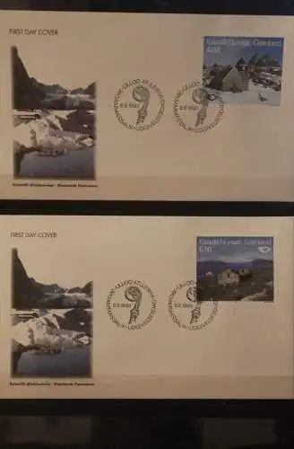 Dänemark - Grönland NORDEN 1993, FDC, MiNr. 234-35