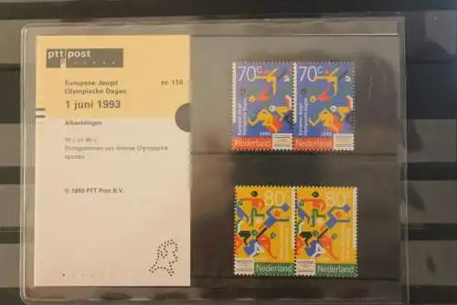 Niederlande 1993, Europa Olympische Jugendtage, Präsentationspack, MNH