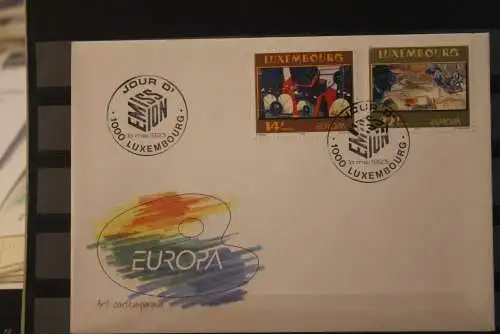 Luxemburg 1993, EUROPA CEPT,  FDC; MiNr. 1318-19