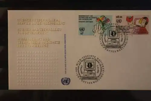 UN Wien 1992, FDC Wissenschaft und Technologie