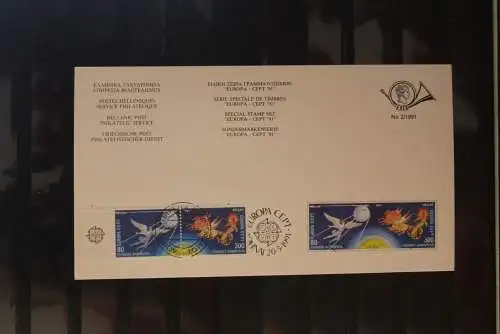 Griechenland EUROPA CEPT 1991, FDC - Karte , MiNr. 1177 A- 78 A