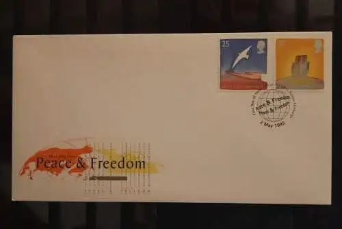 Großbritannien EUROPA CEPT 1995, FDC, MiNr. 1574-74