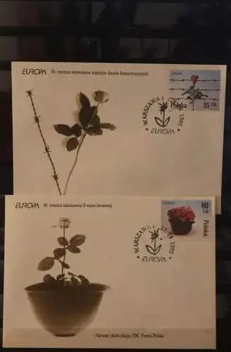 Polen EUROPA CEPT 1995, FDC, MiNr. 3533-34