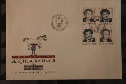 Schweden EUROPA CEPT 1996, FDC, MiNr. 1943-44 Do + Du