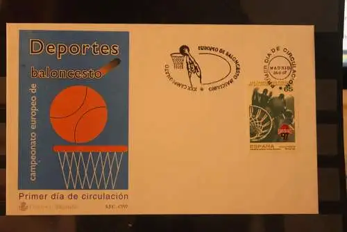 Spanien 1997, Europameisterschaft Basketball; FDC