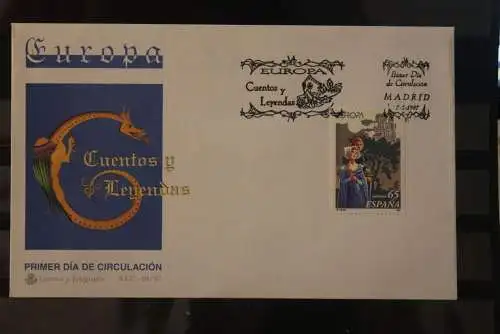 Spanien EUROPA CEPT 1997, FDC, MiNr. 3323