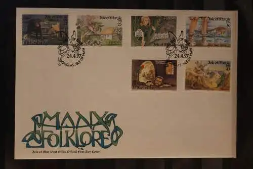 Großbritannien - Isle of Man EUROPA CEPT 1997, FDC, MiNr. 717-8