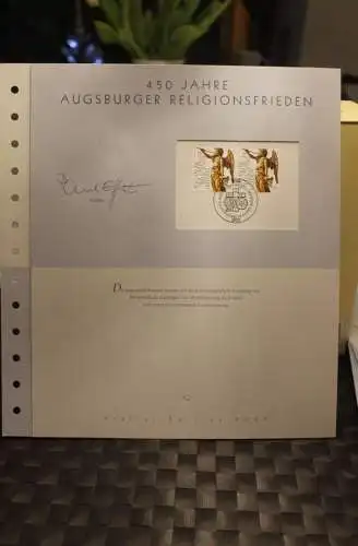 Deutschland 2005; 450 Jahre Augsburger Religionsfrieden, MiNr. 2488; lesen