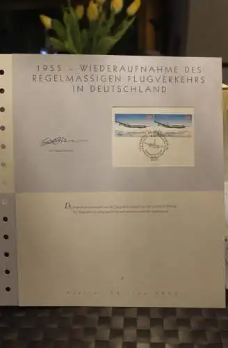 Deutschland 2005; Wiederaufnahme des Flugverkehrs in Deutschland, MiNr. 2450; lesen