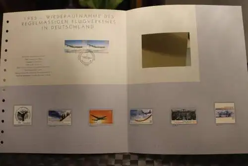 Deutschland 2005; Wiederaufnahme des Flugverkehrs in Deutschland, MiNr. 2450; lesen