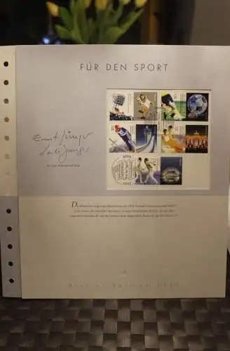 Deutschland 2005; Für den Sport; Sporthilfe, MiNr. 2439-43, lesen