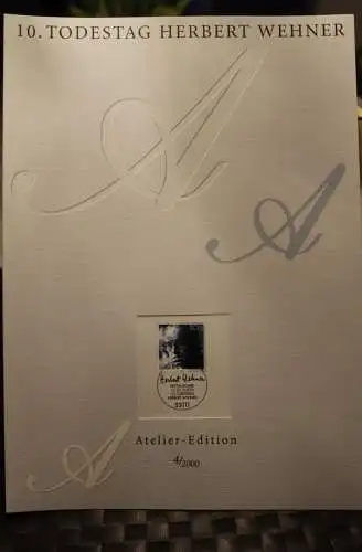 Deutschland  2000; 10. Todestag Herbert Wehner; MiNr. 2092