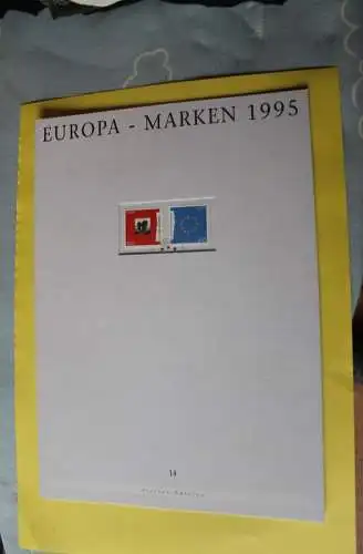 Deutschland Atelier Edition der POST 1995: EUROPA; Europa-Marken; MiNr. 1790-91