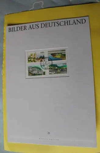 Deutschland Atelier Edition der POST 1995: Bilder aus Deutschland; MiNr. 1807-10