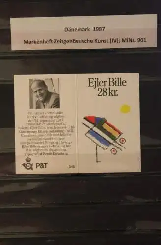 Dänemark 1987; MH Zeitgenössische Kunst (IV): Ejler Bille; MNH