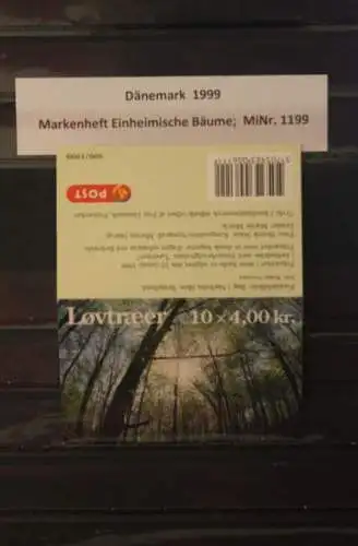 Dänemark 1999; MH Einheimische Bäume: Buche; MNH