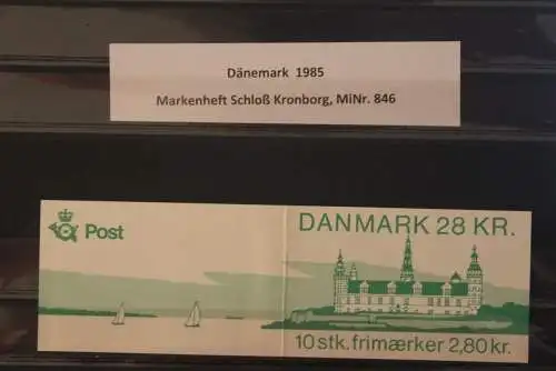 Dänemark 1985; MH Schloß Kronborg; MNH