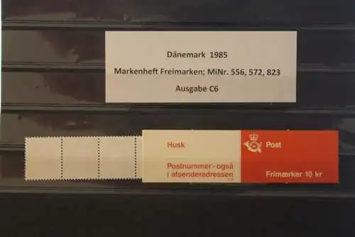 Dänemark 1985; MH Freimarken; Typ C6; MNH