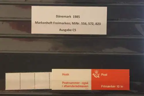 Dänemark 1985; MH Freimarken; Typ C5; MNH