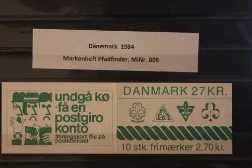 Dänemark 1984; MH Pfadfinder; MNH