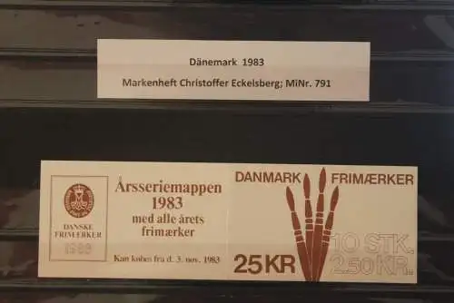 Dänemark 1983; MH Christoffer Eckelsberg; MNH