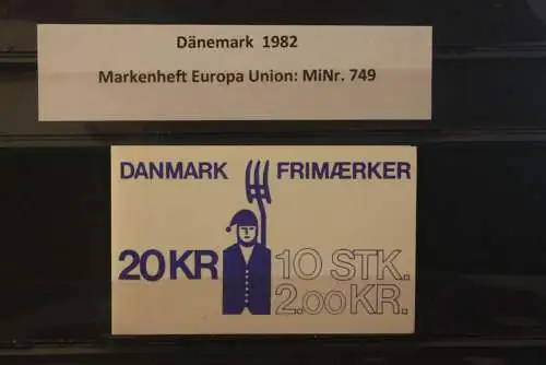 Dänemark 1982; MH EUROPA UNION, CEPT; MNH