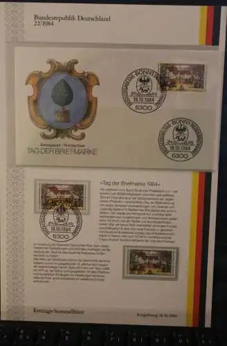Deutschland  Ersttags-Sammelblatt 1984: Tag der Briefmarke; MiNr. 1229